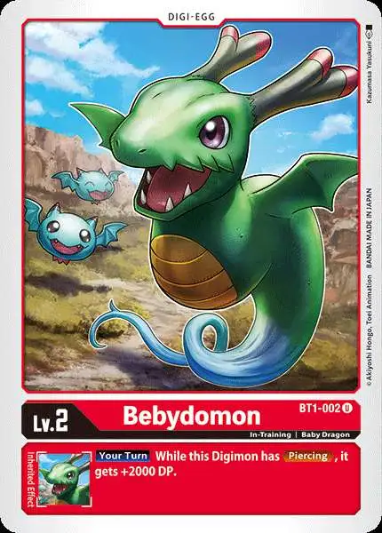 BT1-006 Cupimon Rare Mint Digimon Card 