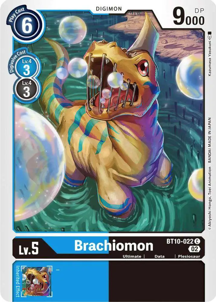 Digimon Xros Encounter Common Brachiomon BT10-022