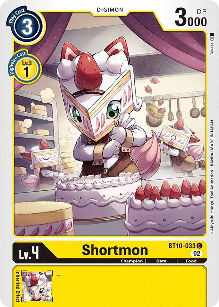 Digimon Xros Encounter Common Shortmon BT10-033