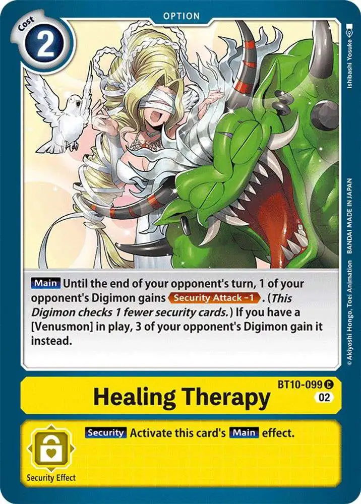 Digimon Xros Encounter Common Healing Therapy BT10-099