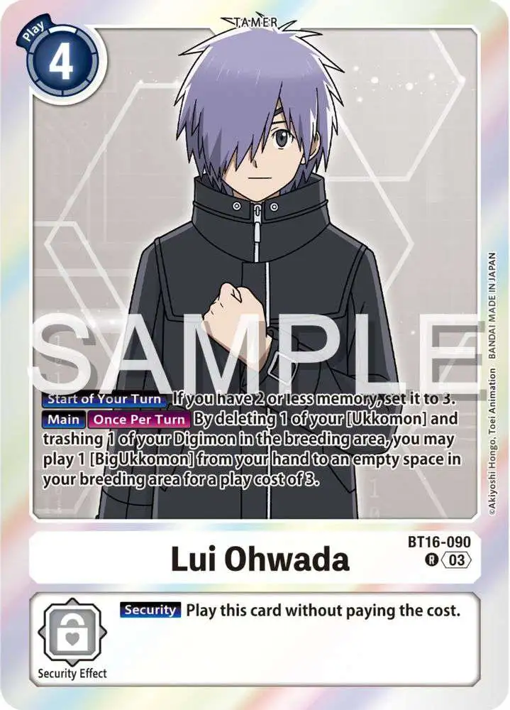 Digimon Trading Card Game Beginning Observer Single Card