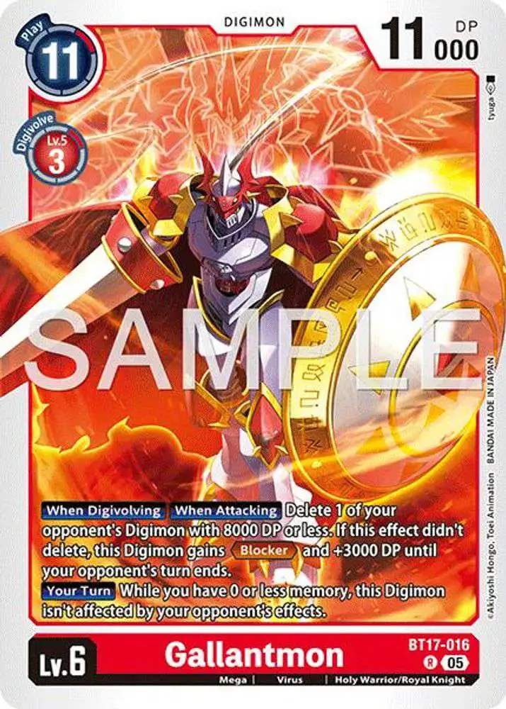 gallantmon digimon card Crimson Mode [EX2-073] (Ultimate Cup 2024) [Digital Hazard 6 Digivolve Cost Level Digimon Trading Card Game Advanced