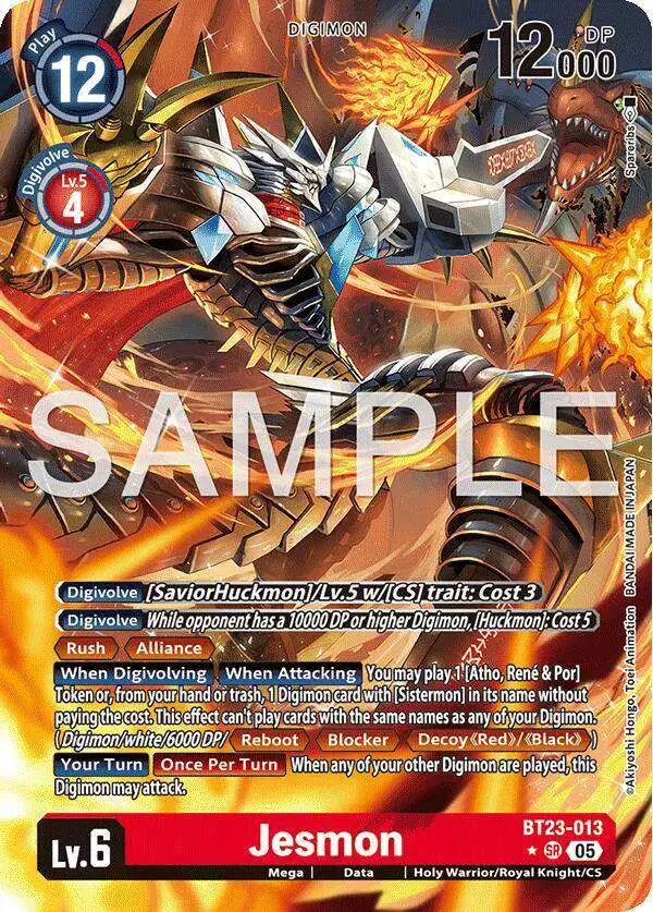 Digimon Trading Card Game Hackers Slumber Single Card Super Rare
