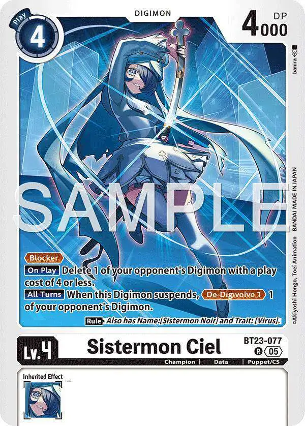 digimon card game sistermon Digimon Adventure main image 0