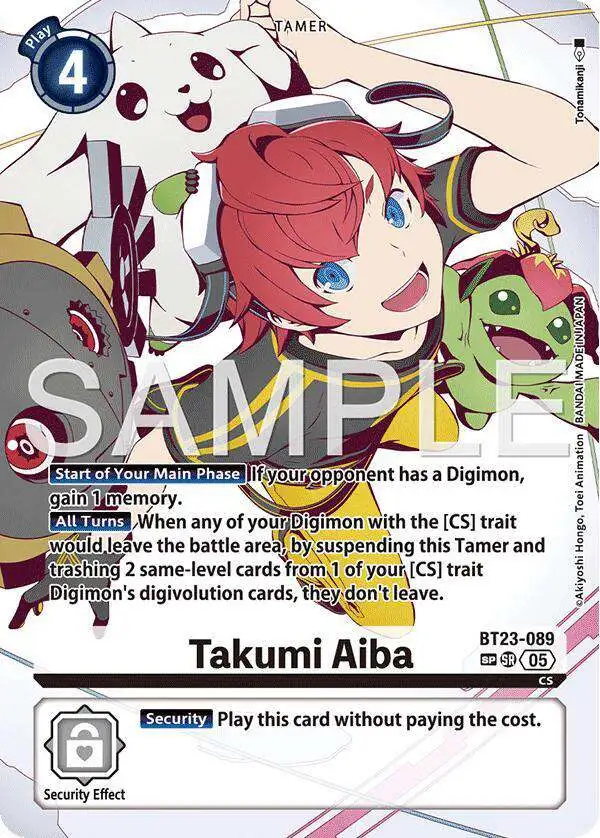 Digimon Trading Card Game Hackers Slumber Single Card Super Rare