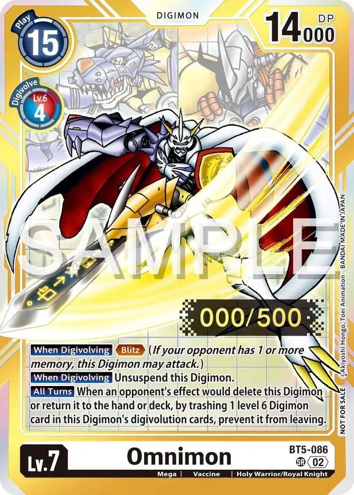 digimon tcg battle of omni booster box Digimon TCG: Series 05 Battle of Omni BT05 Booster main image 1