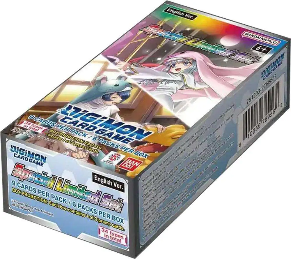 Digimon Trading Card Game Special Limited Set Booster Box [6 Packs]