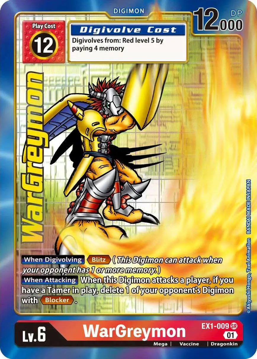 WarGreymon store Super Rare Alt Art PSA 9