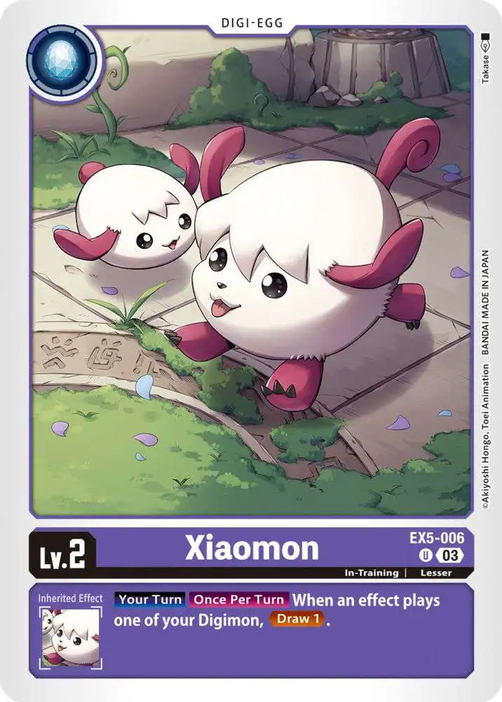 Digimon Animal Colosseum Uncommon Xiaomon EX5-006