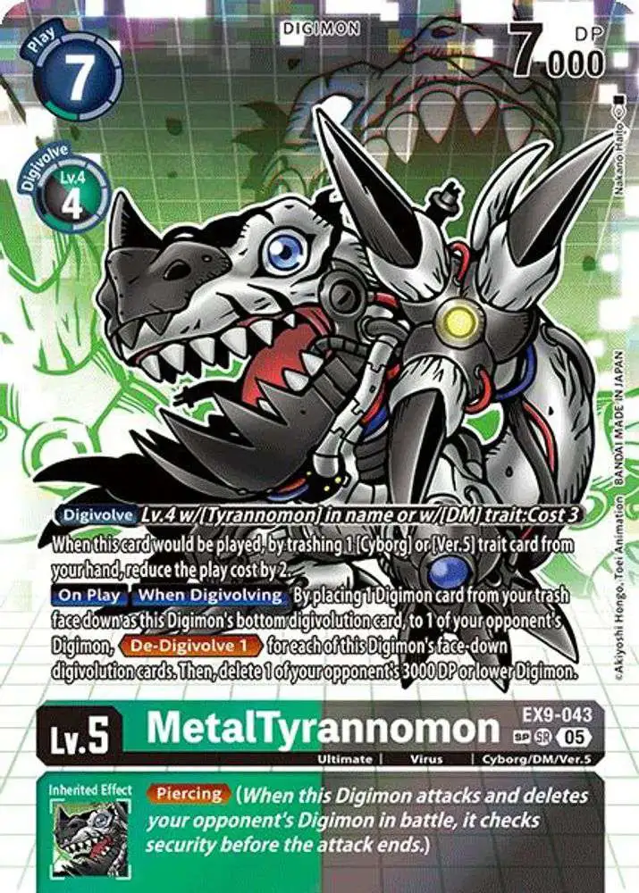 Digimon Trading Card Game Versus Monsters Single Card Special Rare
