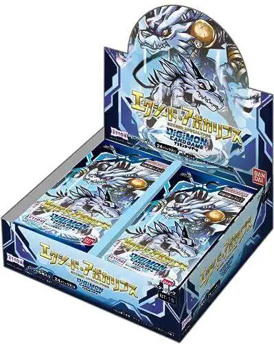 Digimon Trading Card Game Exceed Apocalypse Booster Box BT-15 [JAPANESE, 24 Packs]
