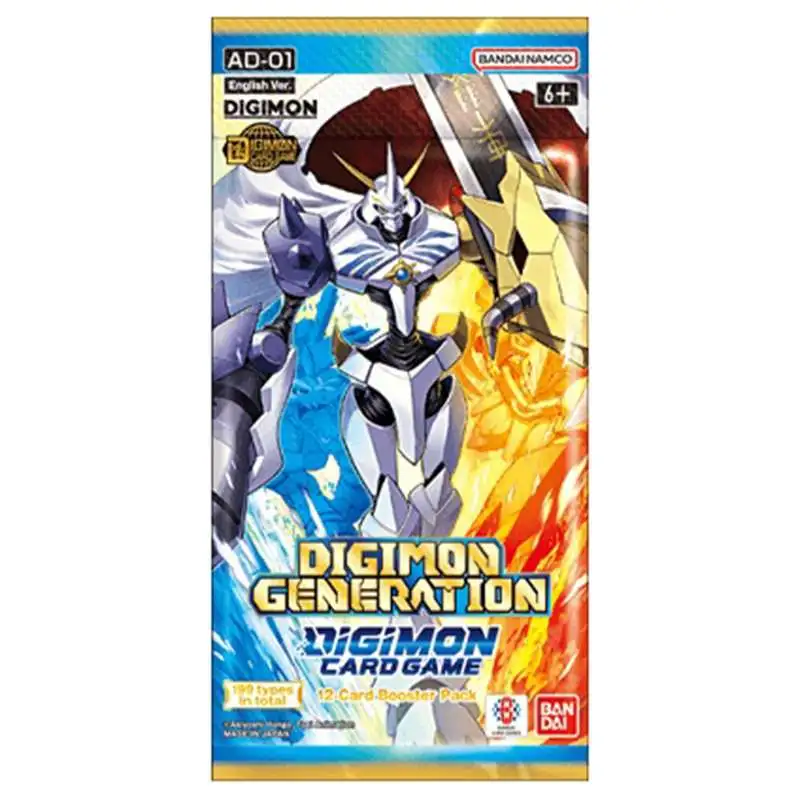 Digimon Card Game Generations Advance Booster Pack AD-01 [ENGLISH, 12 Cards]