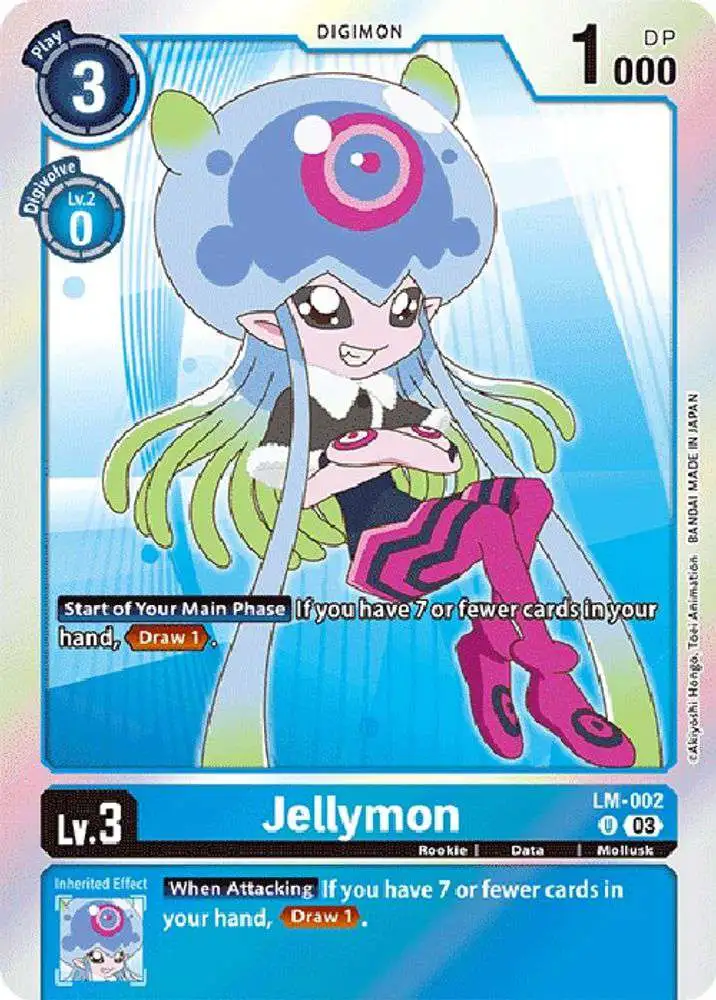 Digimon Exceed Apocalypse Uncommon Jellymon LM-002 [English Exclusive]