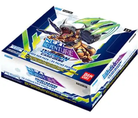 Japanese Ultimate Power BT-02 24 Packs Sealed Box Digimon Card Game 