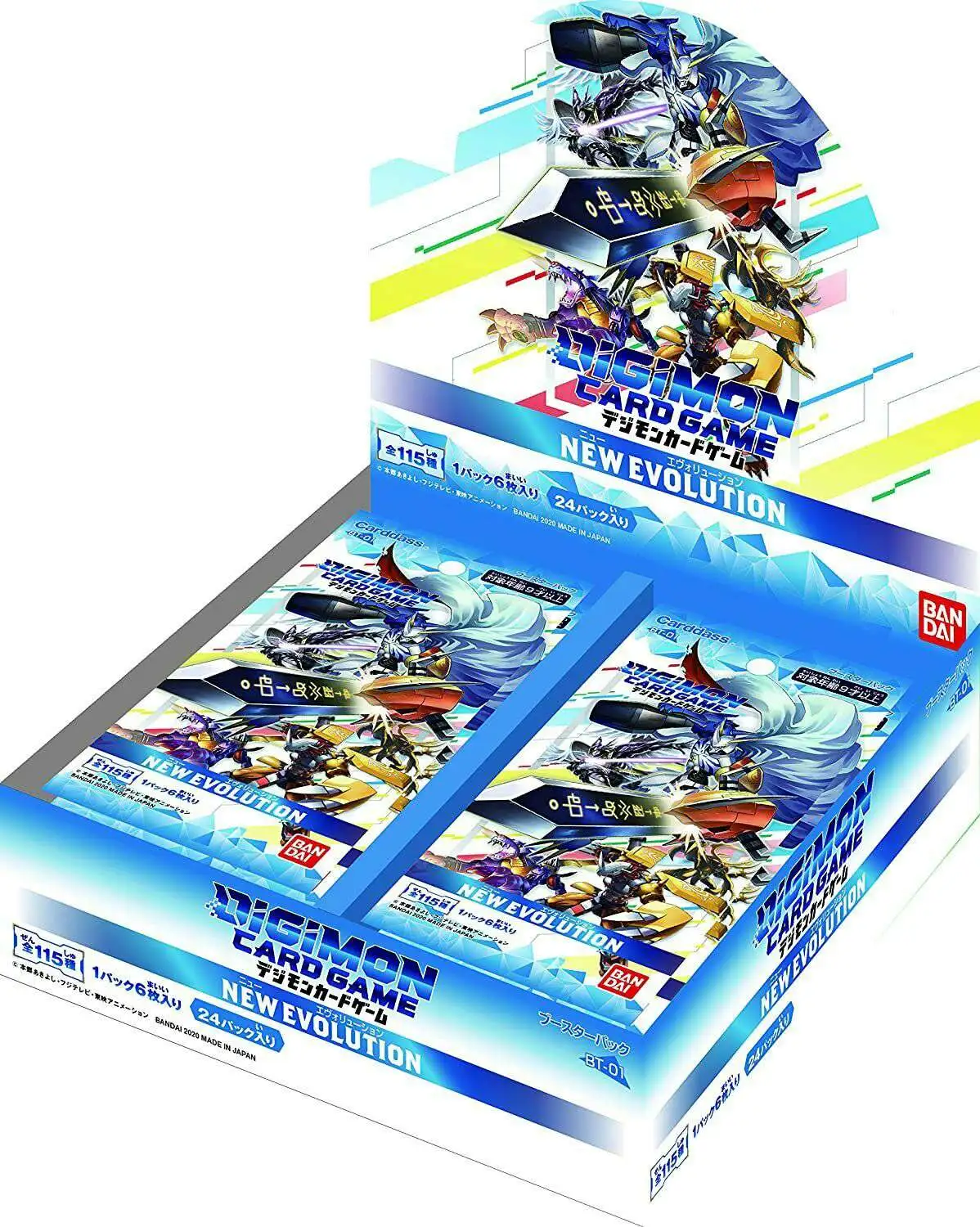 Bandai BT-04 Digimon Card Game Booster Box 24 Pack for sale online 