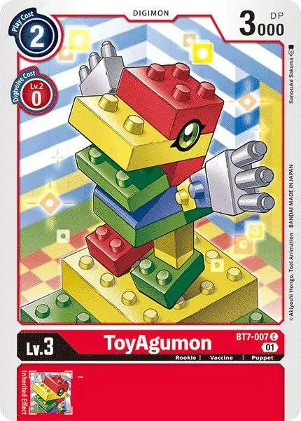 Digimon Trading Card Game Next Adventure Common ToyAgumon BT7-007