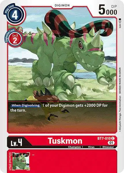 Digimon Trading Card Game Next Adventure Common Tuskmon BT7-010