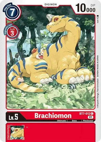 Digimon Trading Card Game Next Adventure Common Brachiomon BT7-012