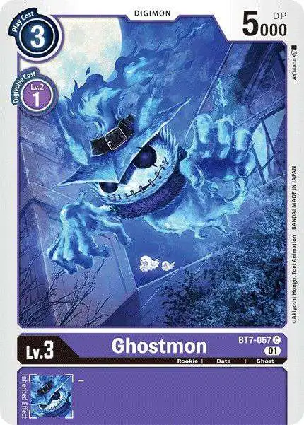 Digimon Trading Card Game Next Adventure Common Ghostmon BT7-067