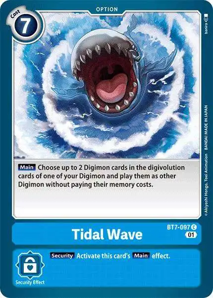 Digimon Trading Card Game Next Adventure Common Tidal Wave BT7-097