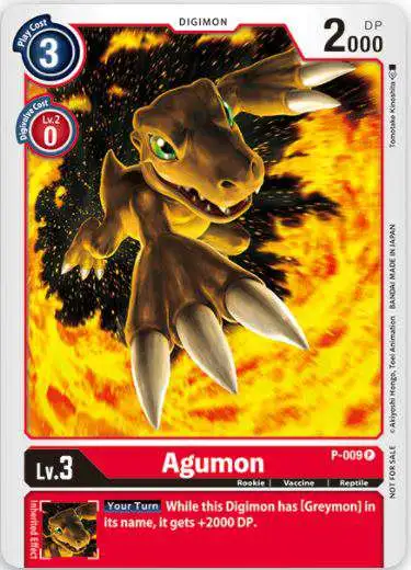 Digimon Trading Card Game Promo Cards Promo Agumon P-009