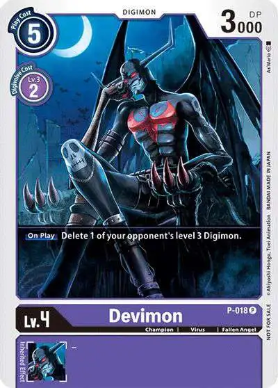 Digimon Trading Card Game Promo Cards Promo Devimon P-018