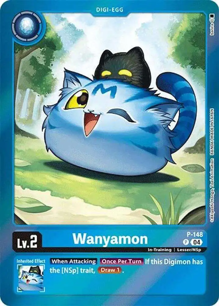 Digimon Trading Card Game Special Limited Set Promo Wanyamon P-148 [Reprint]