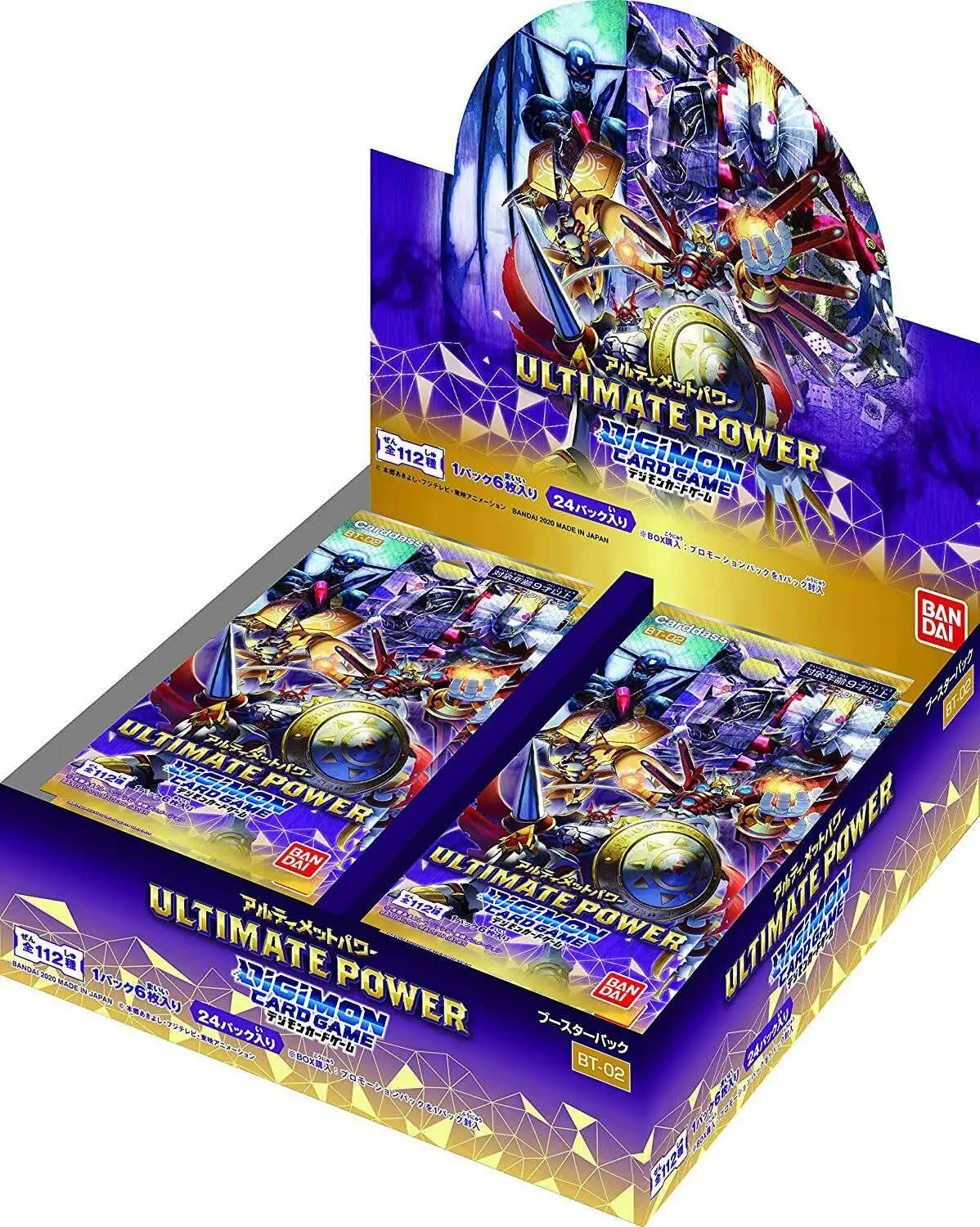 New Evolution Sealed Box 24 Packs US Seller Digimon Card Game BT-01 