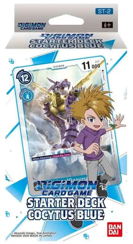 Digimon Card Game MetalGarurumon ST2-11 SR Cocytus Blue Starter Deck Card 