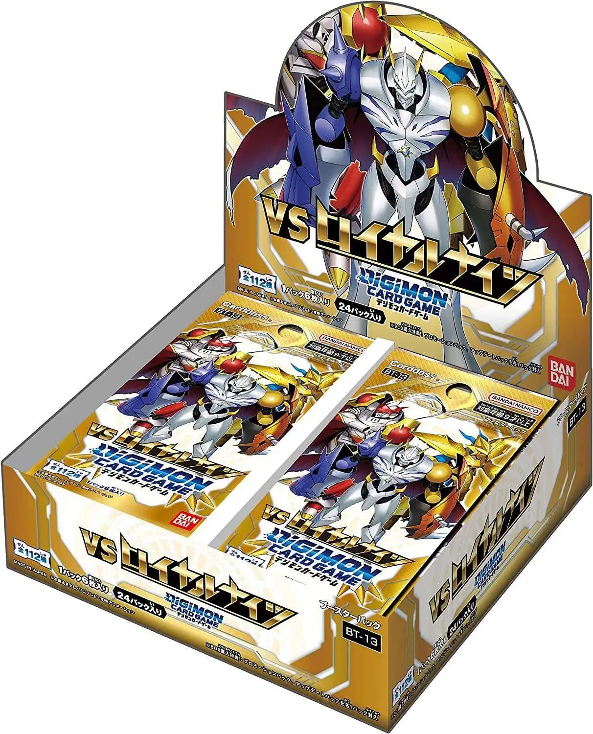 Digimon Trading Card Game Vs Royal Knights Booster Box BT-13 [JAPANESE, 24 Packs]