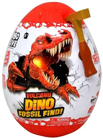 Robo Alive Fossil Find! Series 2 Volcano DINO Mystery Pack