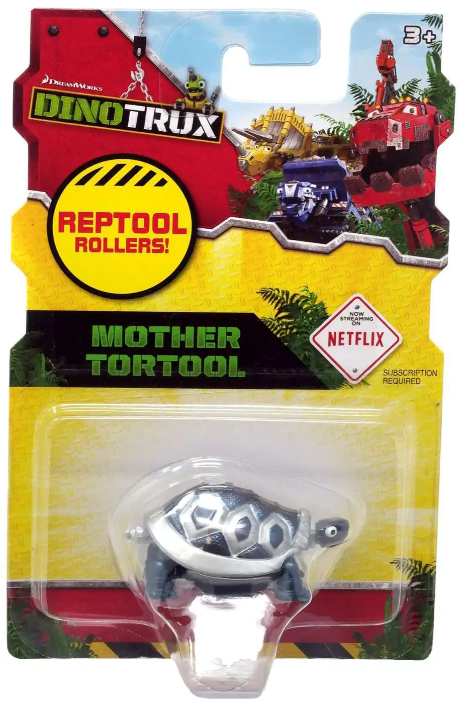 Dinotrux Reptool Rollers Mother Tortool Figure Mattel Toys - ToyWiz