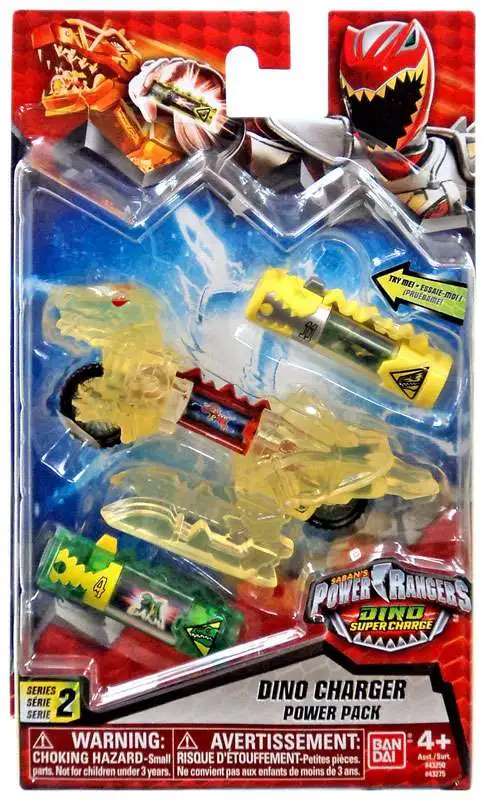 Power Rangers Dino Super Charge Series 2 Translucent Yellow Dino ...