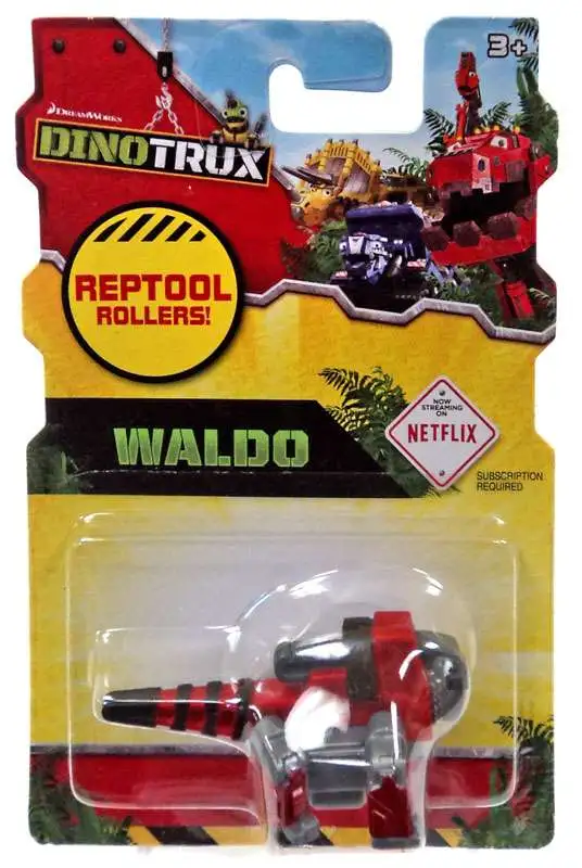 Details about   Mattel Dinotrux Tiptop Toolin' Bay Includes Waldo & Tortool Dreamworks Toy Box 