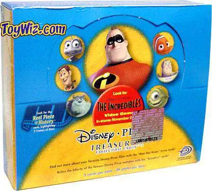 Disney / Pixar Incredibles Treasures Trading Card Box [24 Packs]