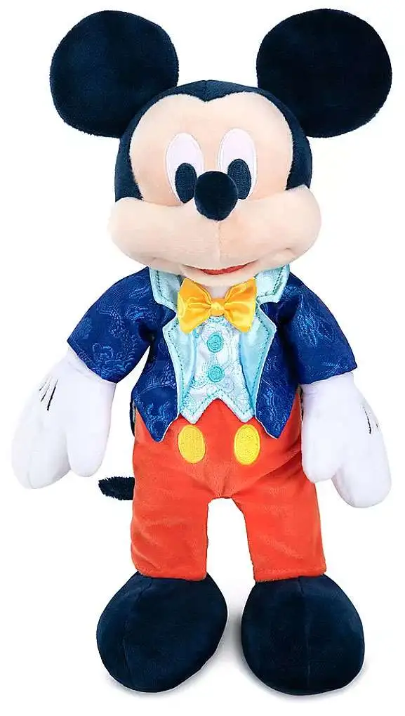 Disneyland 65th Anniversary Mickey Mouse Plush 65 Years Of Magic. 