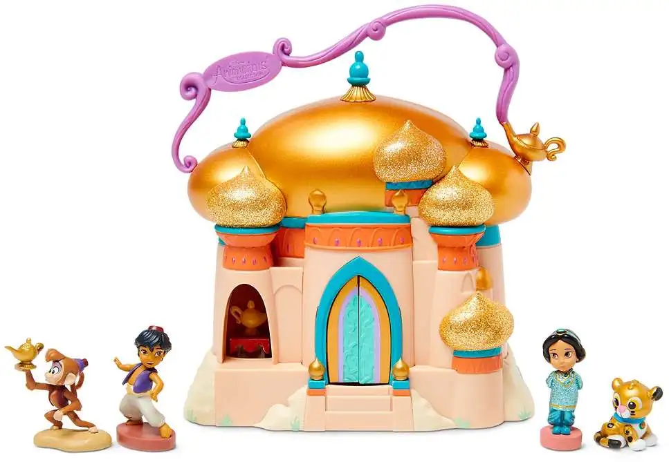 テレビ/映像機器 プロジェクター Disney Aladdin Littles Animators' Collection Jasmine Palace Exclusive Micro  Playset [2021]