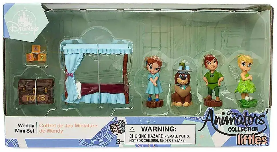 Disney Peter Pan Littles Animators Collection Wendy Exclusive Mini Set -  ToyWiz
