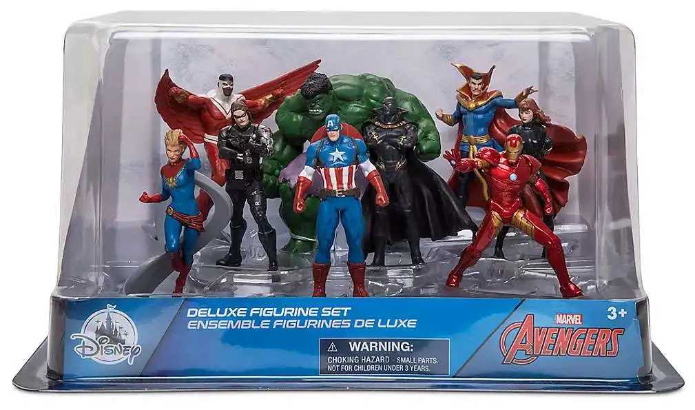 Marvel Super-Heros - Disney Store - Set Figurines PVC - Avengers