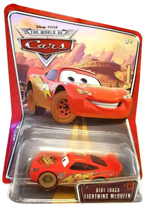 Disney Pixar Cars The World of Cars Series 1 Dirt Track Lightning