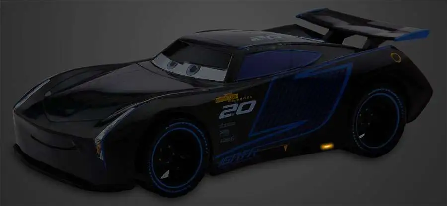 Disney Pixar Cars Jackson Storm Pullback Stunt Racer Car NIB Ages 3+ 