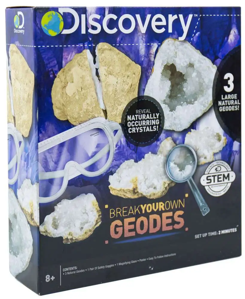 Discovery Break Your Own Geodes Science Kit