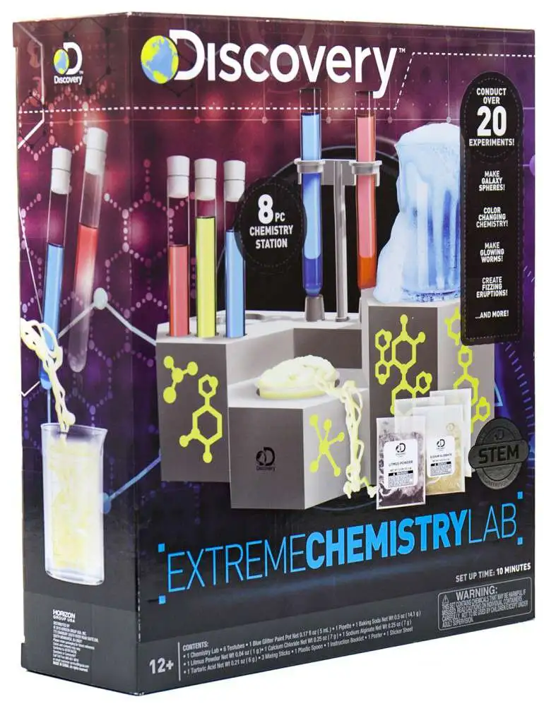 Discovery Extreme Chemistry Lab Science Kit