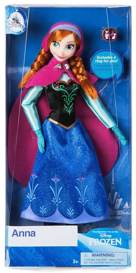 Disney Frozen Classic Anna Exclusive 11.5-Inch Doll [with Ring, Loose]