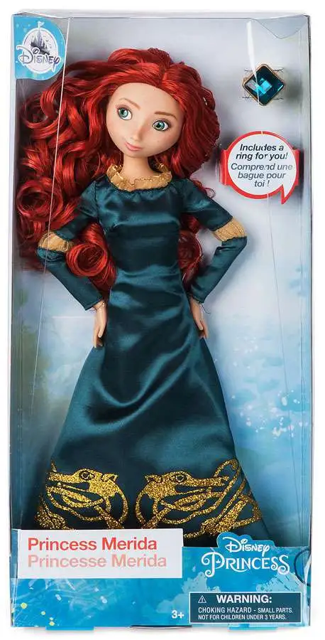 Disney Princess Brave Classic Princess Merida Exclusive  Doll With Ring  - ToyWiz
