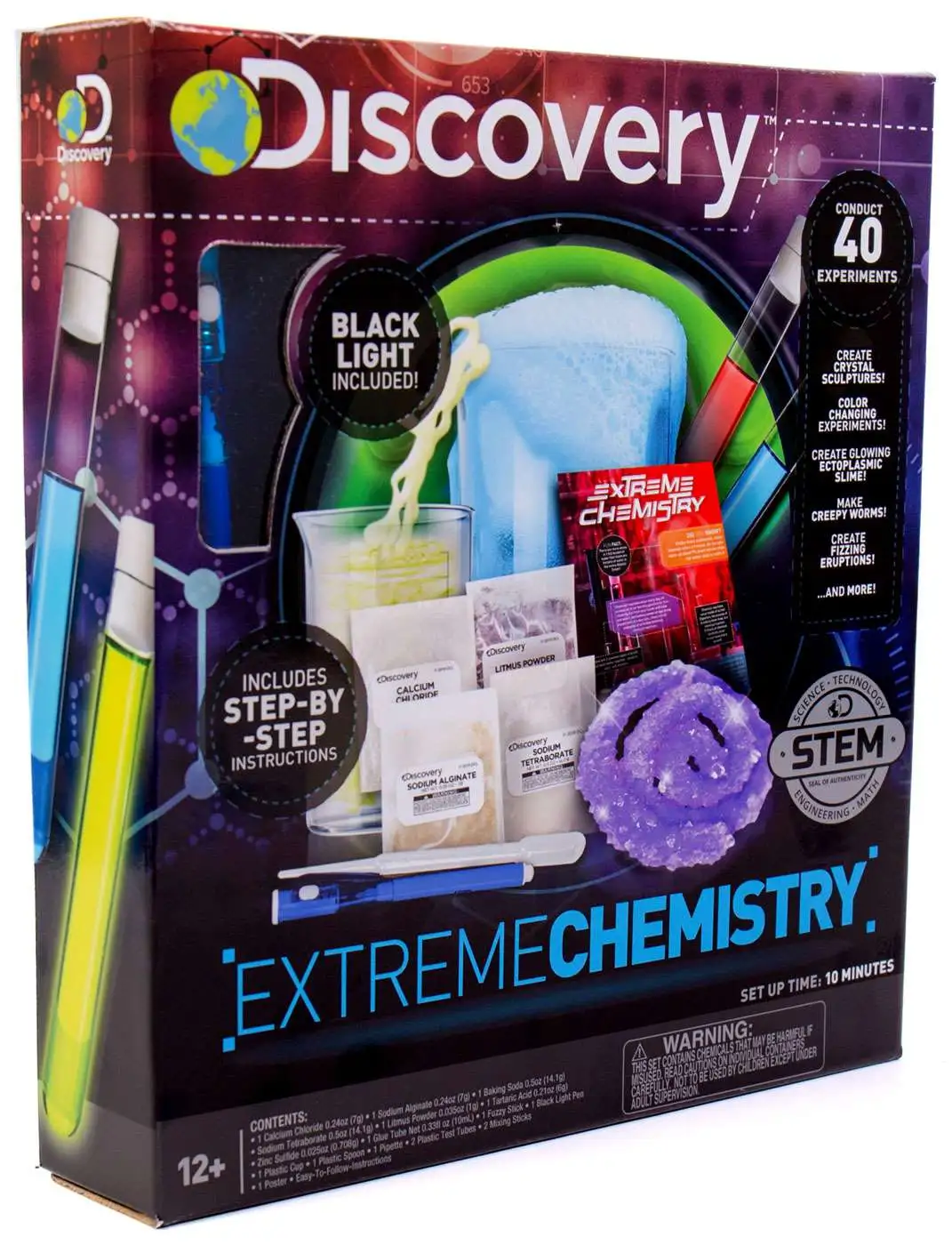 Discovery Slimygloop Extreme Chemestry Science Kit