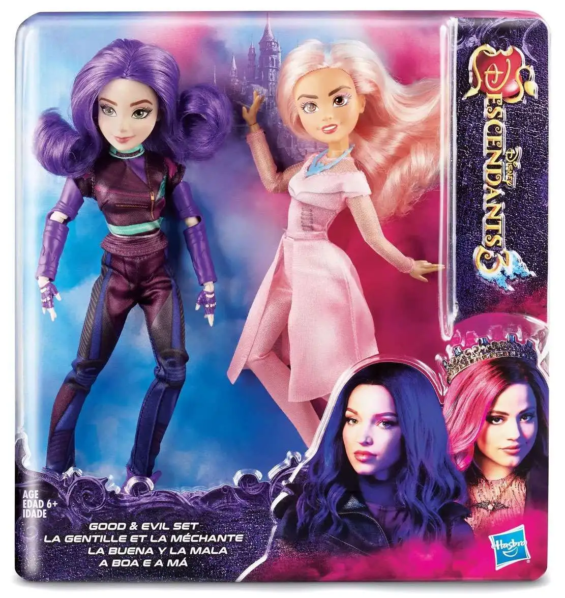 Disney Descendants Descendants 3 Good Evil Mal Audrey 11 Doll 2-Pack Hasbro  Toys - ToyWiz