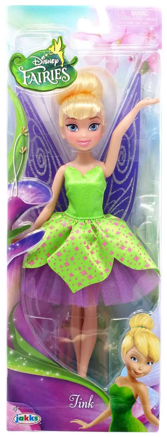 Disney Fairies Pixie Hollow Tink Doll [Green Dress, Damaged Package]