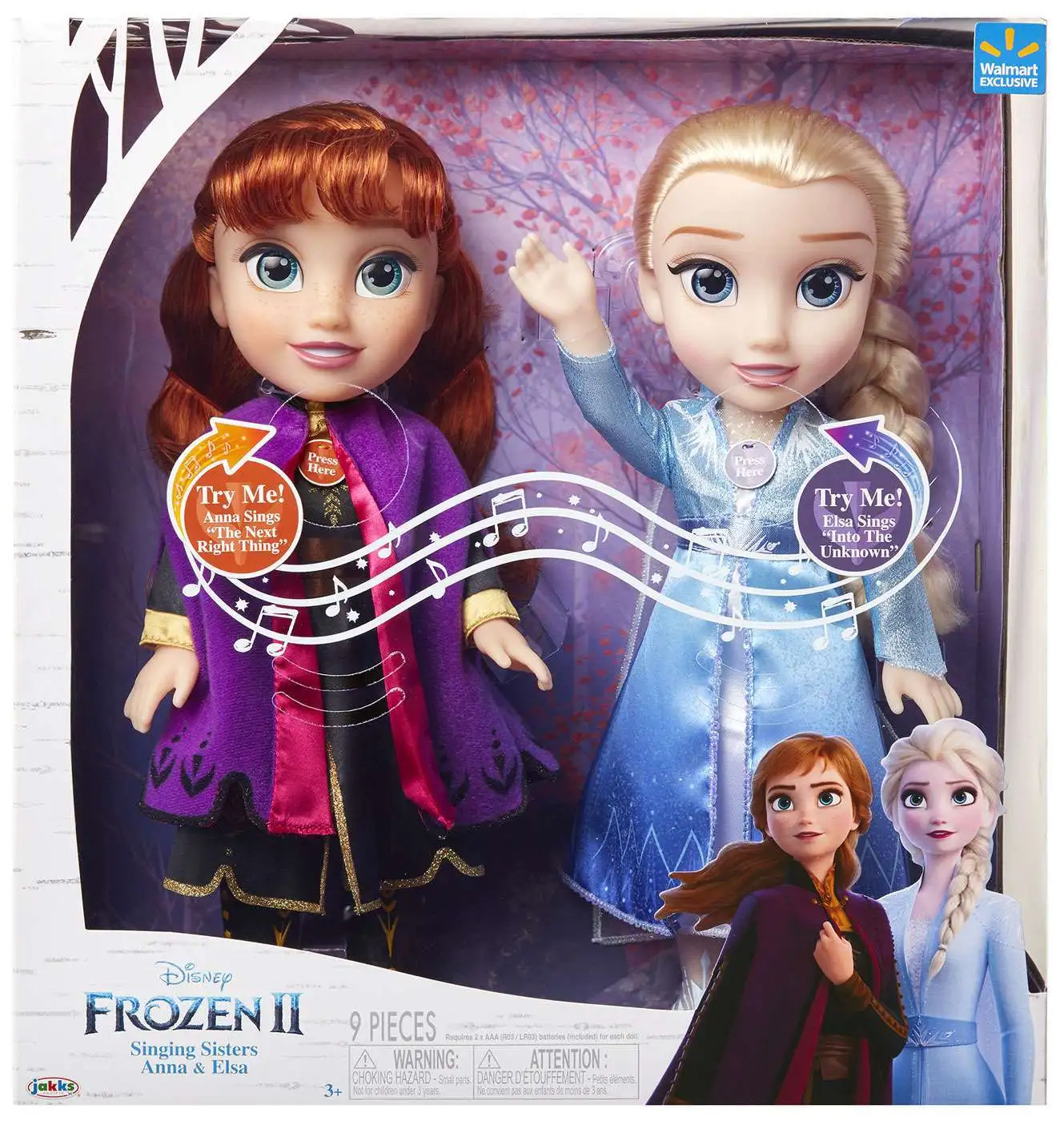 Disney Frozen 2 Elsa Musical Doll Sings Into the Unknown and Features 14 Film Phrases for sale online 