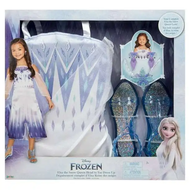 Disney Frozen Elsa the Snow Queen Accessory Set Damaged Packaging Jakks ...